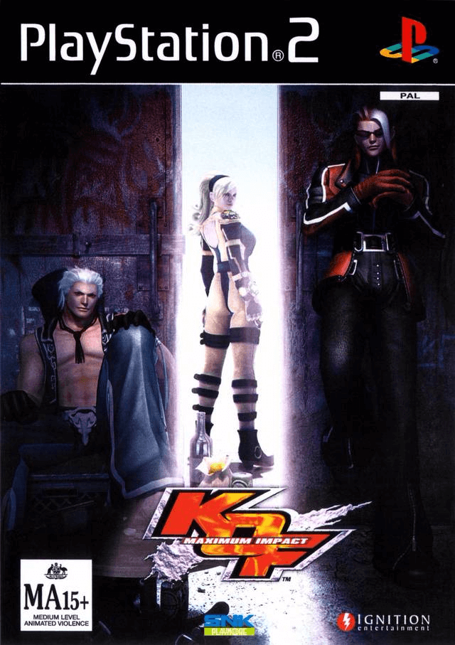 King of Fighters Maximum Impact box art for Playstation 2